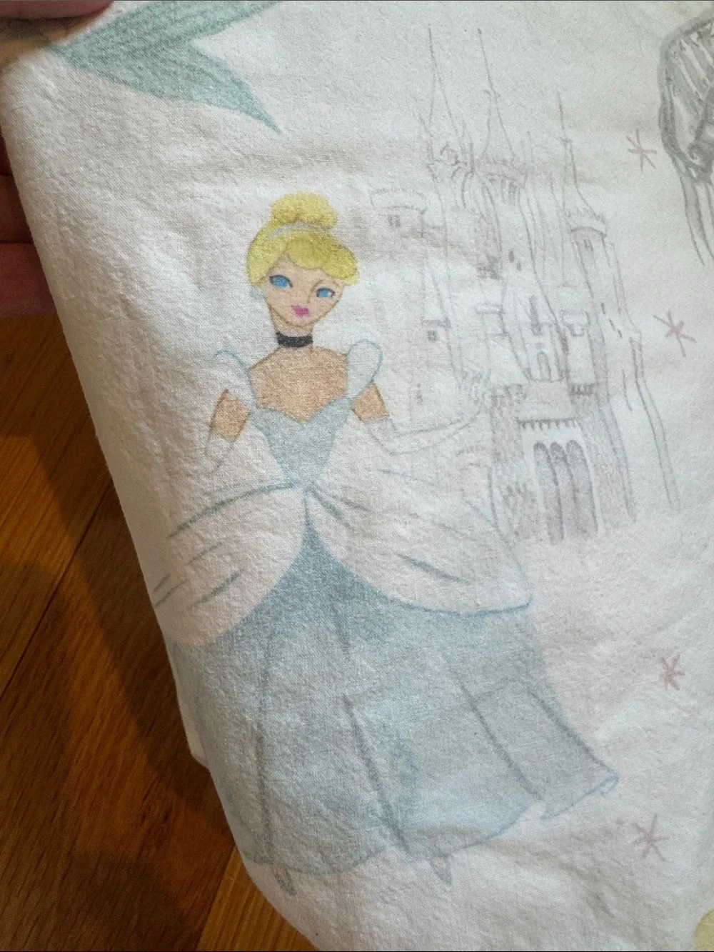 Pottery Barn kids Queen size Disney Princess sheets